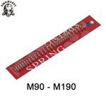 SHS M100 M110 M120 M130 M140 M150 M160 M170 M190 Upgrade Spring for Airsoft AEG