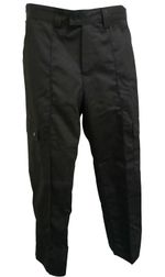 Ex Police Ripstop Cargo Combat Trousers Black Mens Uniform Security Workwear