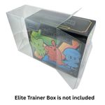 Pokemon Elite Trainer Box ETB PVC Protective Plastic Display Case (0.3mm)