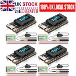 868MHz Heltec ESP32 V4 LoRa Wifi OLED Board+Antenna + Battery for Meshtastic GPS