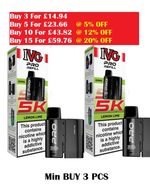 IVG Pro 12 IVG Pro 2 Refill Pods 20mg 5k Puffs Prefilled Pods | *MIN BUY 3 PCS*