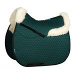 Griffin Nuumed HiWither GP Saddle Pad With Wool Collars - Medium  - Green