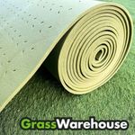 Artificial Grass Underlay Performance Drainage Foam Base for Turf Lawn 10m² Roll