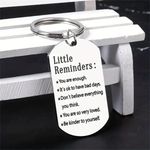 Little Reminders Keyring For Mental Health, Gift, Friendships KeyChain Inspire