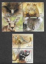 AUSTRALIA NATIVE ANIMALS NATURE  SET 2015  FINE USED CTO