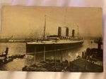 Postcard SS Imperator @ Hamburg
