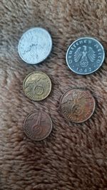 Deutsches Reich Pfenning Coins Set of 5 1937- 1942