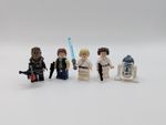 Lego Star Wars Luke Skywalker Princess Leia Han Solo Chewbacca R2-D2