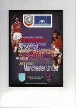 1998 Arsenal v Manchester United Charity Shield Football Programme