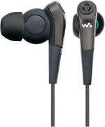 New Sony MDR-NWNC33 Noise Canceling Ear Canal Earphones For Walkmans black Japan
