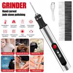 Rechargable Engraving Pen Kit with 30 Bits Mini Electric DIY Engraver Cordless