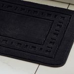 Catherine Lansfield Armoni Bath Mat and Pedestal Set
