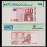 Portugal Euro 10 Euro 2002 Pick 2m U001 Duisenberg  PMG 65 EPQ  GEM UNC