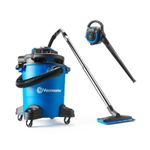 Vacmaster Garden & Artificial Grass Vacuum - WD18 AG+ Wet Dry Vac & Leaf Blower