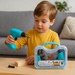11 Piece Kids Tool Set with Toy Screwdriver