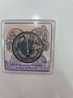 2022 Gibraltar 50p Coin End Beginning of an Era Uncirculated, Cased!