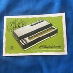 Stylophone Pocket Synthesizer Instruction Manual Book