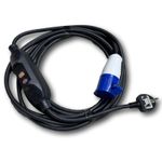 (New) Cable Extension Lead 16A In-Line RCD for Bouncy Castle Caravan Boat