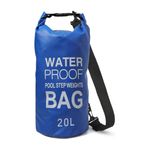 SINGLE PACK Waterproof Dry Bag – Blue 20L