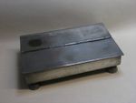Antique Pewter Desk Ink Stand Early 19th C Villers & Wilkes 1805-27