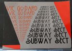 Vic Godard & Subway Sect postcard punk new wave