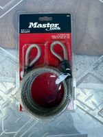 Brand new/ Factory Sealed Master Lock 6' Looped Cable