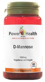 Power Health D-Mannose 1000mg - 60 tablets