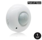 10 X Surface Mount PIR Ceiling Occupancy Motion Sensor Detector Light Switch 360