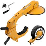 Wheel Lock Clamp Heavy Duty Anti-Theft Security Tyre Claw For Caravan Trailer