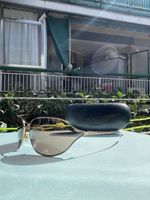 PRADA Sunglasses SPR 58E Wrap StarRimless Luna Rossa