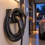 EV Charger Cable Holder Wall Mount Plug Heavy-Duty  Organiser Electric Car UK GB