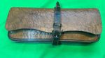 Vintage Fishermans Leather Fishing Lure Wallet & 6 Lures.