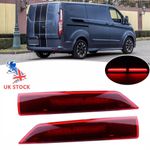 Red High Mount 3rd Brake Light For Ford Transit Tourneo Custom Barn Door 2012-21