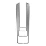 Bakeware Cabinet Organizer U-Shaped Wire Tray Divider Chrome 2 Pack Rev-A-Shelf