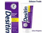 Desitin Maximum Strength Diaper Rash Paste/Ointment 4 oz 113g | Free ROYAL MAIL