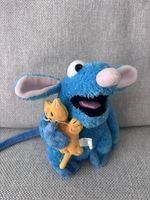 Vintage Disney Store Tutter Mouse Plush with Cat | Bear in the Big Blue House