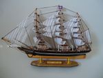 Large Cutty Sark Ship Museum Quality Model Tea Clipper  Wooden  Maritime Boat AI