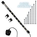Aquarium Fish Tank Submersible LED Light Lamp Tube Bar White & Blue - UK Plug