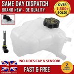 VAUXHALL ASTRA J MK6 2009-2018 RADIATOR COOLANT EXPANSION HEADER TANK & SENSOR