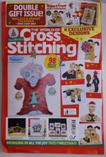 The World of Cross Stitching magazine Dec 2026 Double Gift Issue Wallace &Gromit