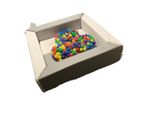 Ball Pool pits White And Grey For babies toddlers Hard foam made long lasting