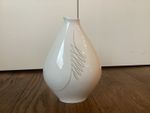 Organic Midecentury Eschenbach Fishmouth Designer Porcelain Vase