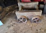 stationary Engine trolley.  heavy duty.