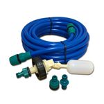 Mains Water Adaptor for Aquaroll Container with 20m UK QUALITY MADE Hose