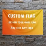 CUSTOM PRINTED PERSONALISED Flag | Christmas Banner | ANY DESIGN-Free | ANY SIZE
