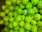 40 A GRADE QUALITY YELLOW TITLEIST AVX LAKE GOLF BALLS