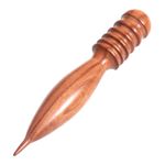 Leather Edge Burnisher Slicker Wooden Manual Tool Sturdy Multifunction