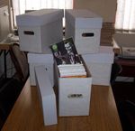 3 x PROFESSIONAL SILVER CURRENT BRONZE MODERN AGE COMIC BOOK STORAGE BOXES