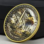 2026 USA 250th Anniversary Coin - Eagle, Mount Rushmore, Capitol Building Medal
