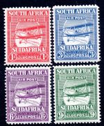 SOUTH AFRICA 1925 17-20 ** MINT IMMACULATE SET AIRMAIL (05866